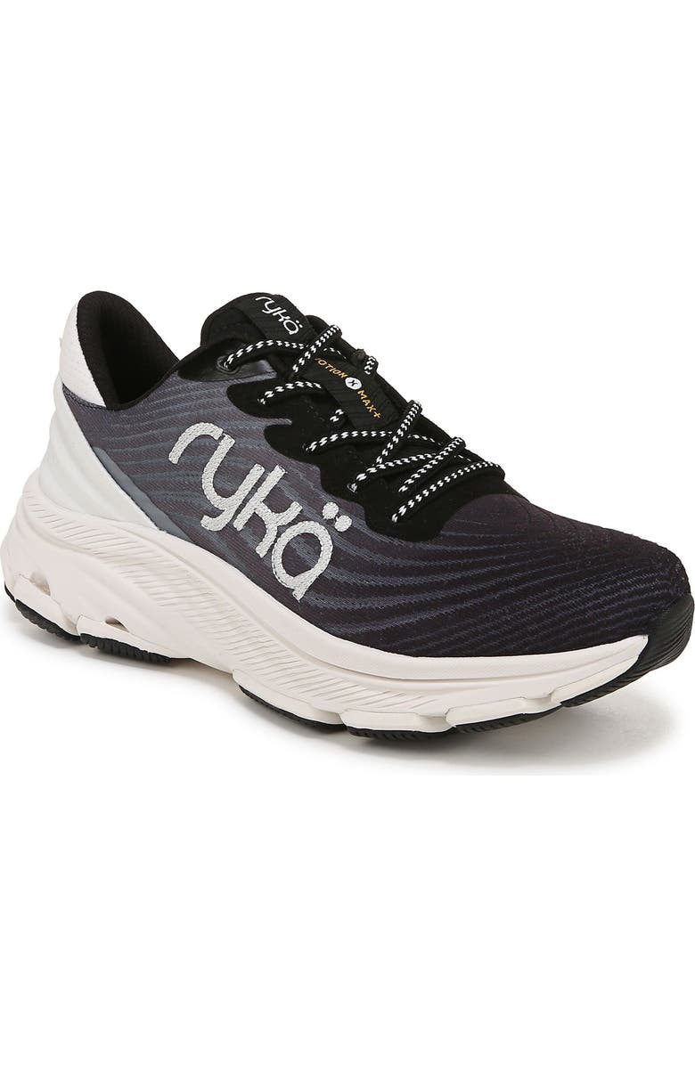 Rykä Devotion X Max Plus Walking Sneaker, Main, color, Black