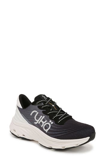 Ryka Devoxmaxplus Womens Striped Man Made Other Sports Shoes In Black