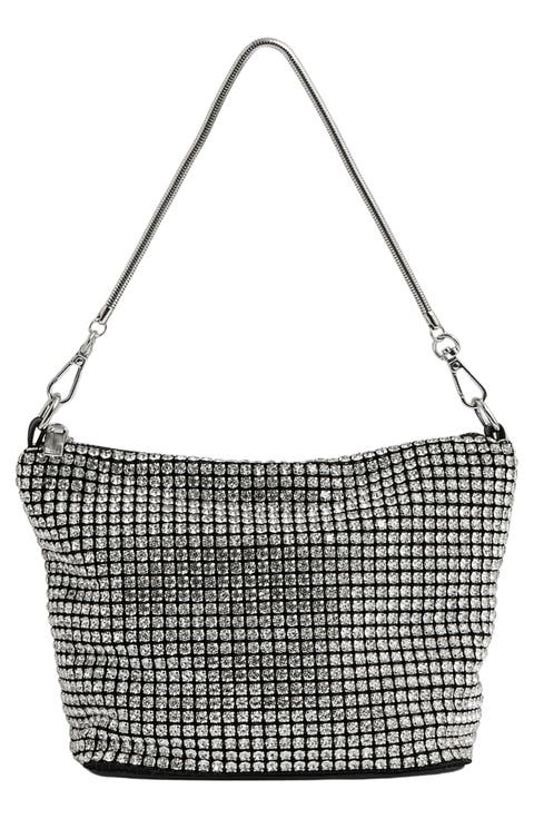 Leah Crystal Convertible Clutch