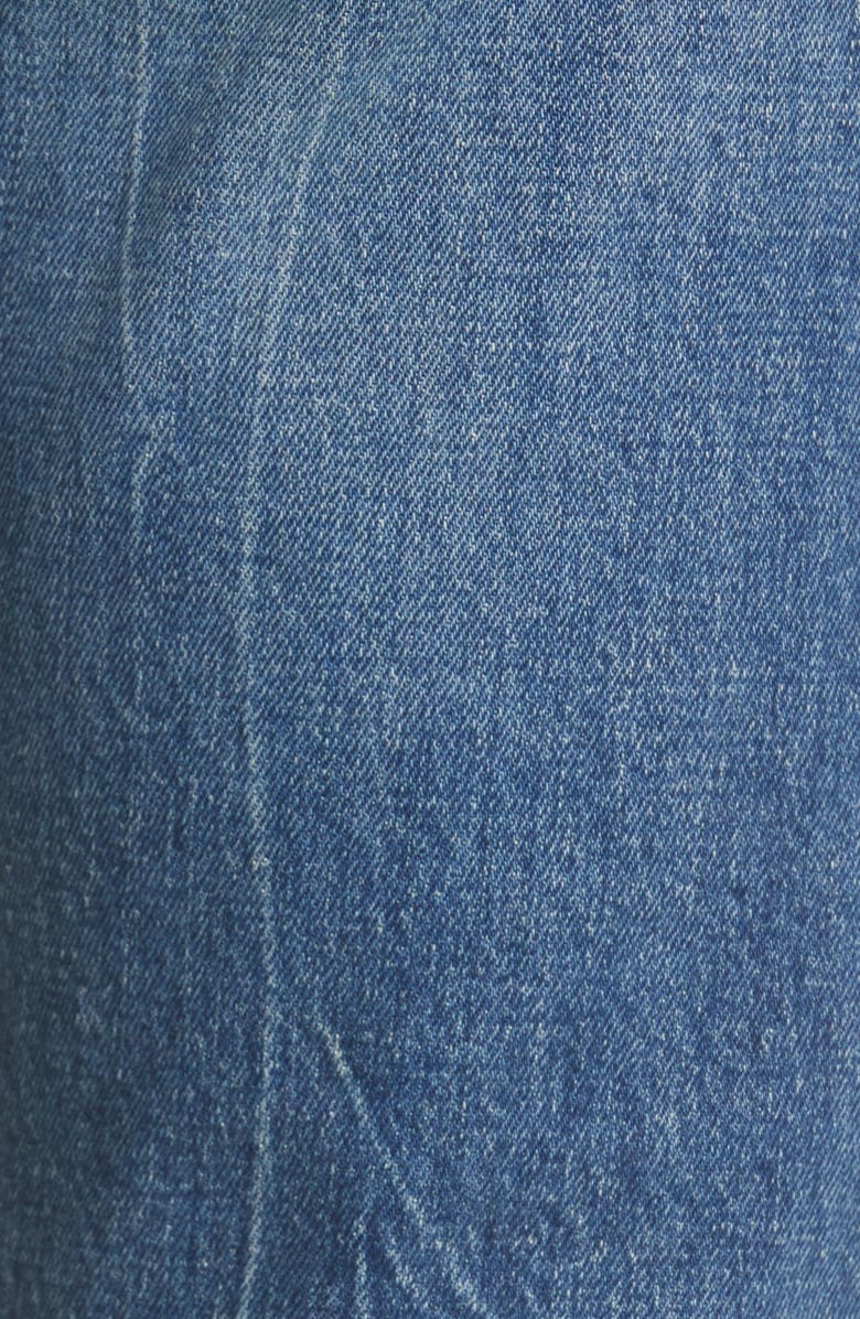 R13 Straight Leg Boy Jeans, Alternate, color, Kelly Stretch