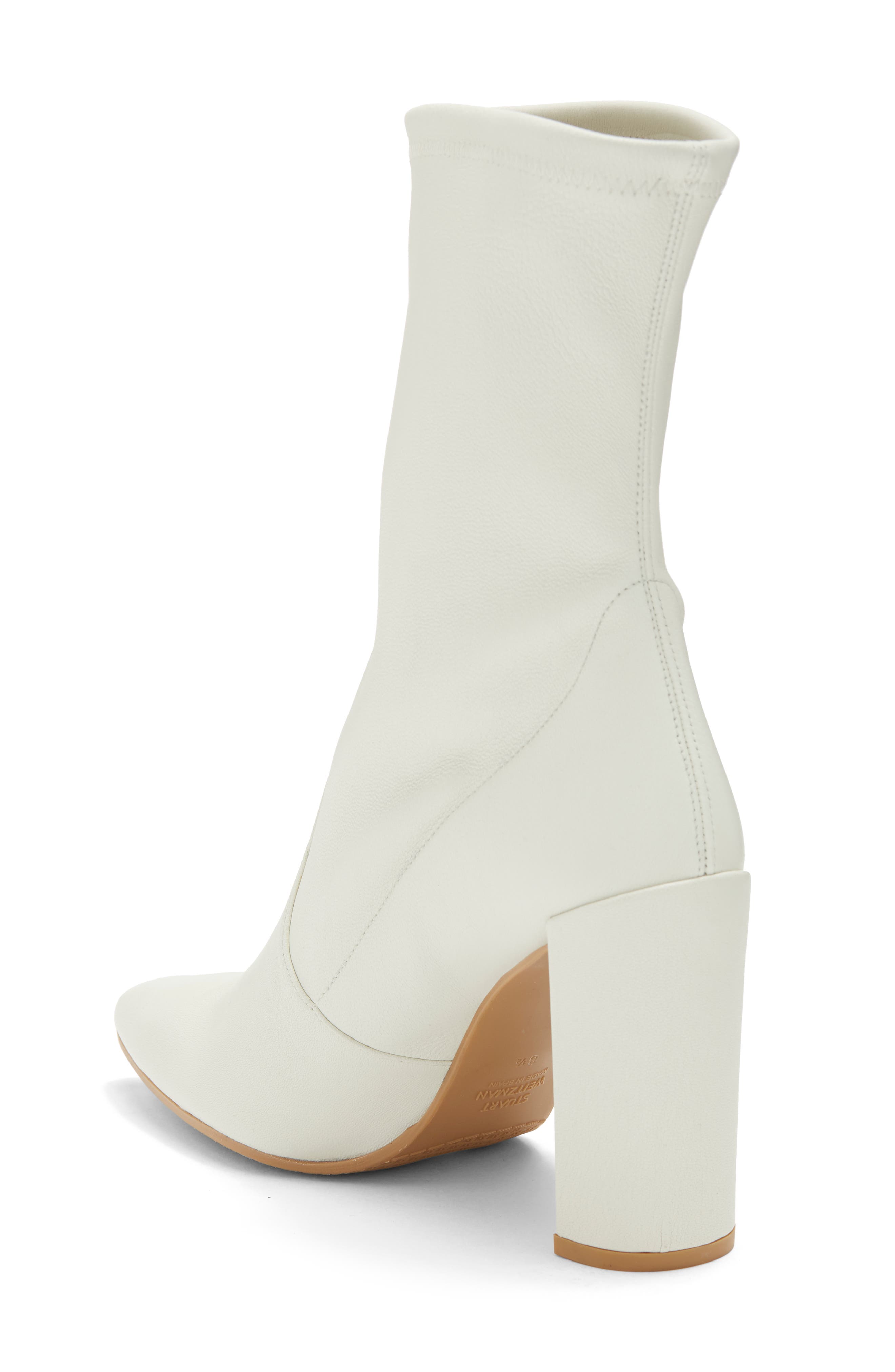 Stuart Weitzman Clinger Pointed Toe Bootie, Alternate, color, 