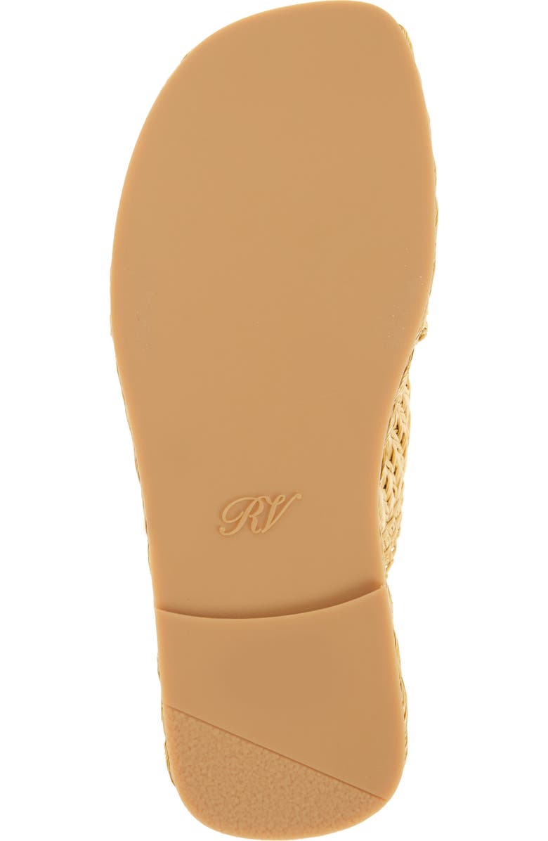 Roger Vivier Espadrille Platform Slide Sandal, Alternate, color, Crema Chiaro