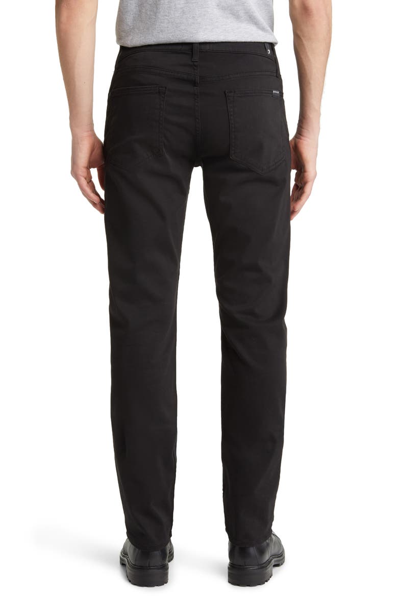 Slimmy Slim Fit Clean Pocket Luxe Performance Jeans, Alternate, color, BLACK