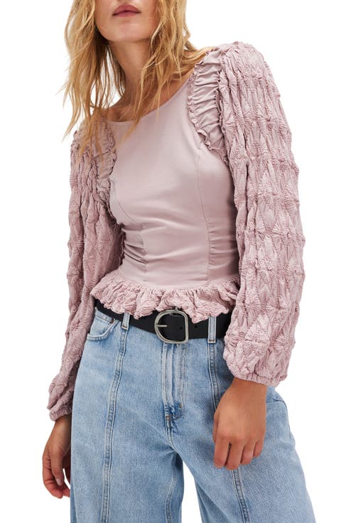 Olivia Contrast Stitch Knit Top