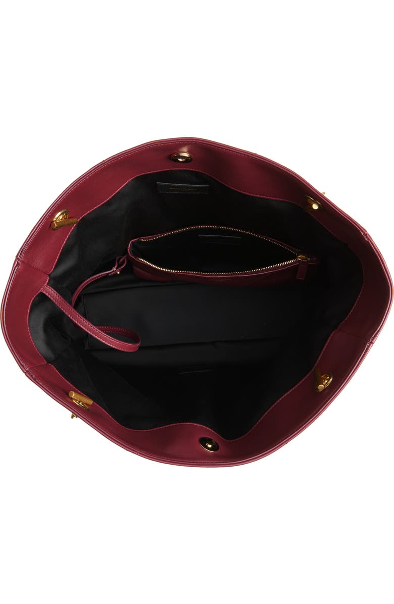 Saint Laurent Jamie 4.3 Patchwork Leather Shopper, Alternate, color,