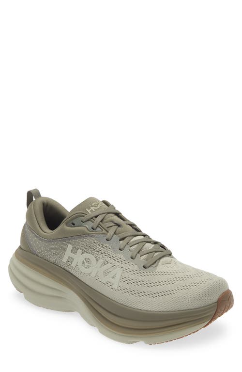 Hoka Bondi 8 Running Shoe In Green