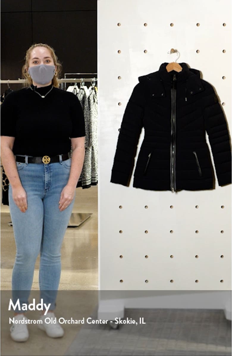 Patsy Water Resistant Down Coat, sales video thumbnail