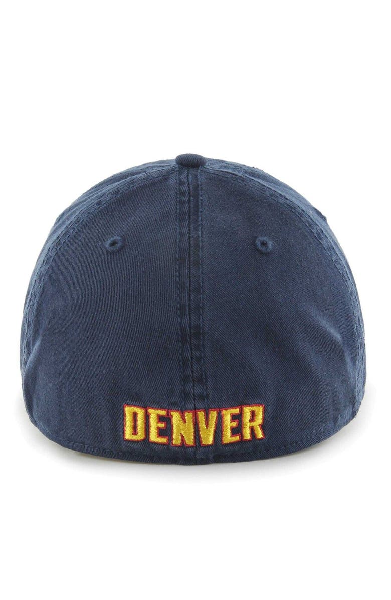 '47 Men's '47 Navy Denver Nuggets  Classic Franchise Fitted Hat, Alternate, color, Navy