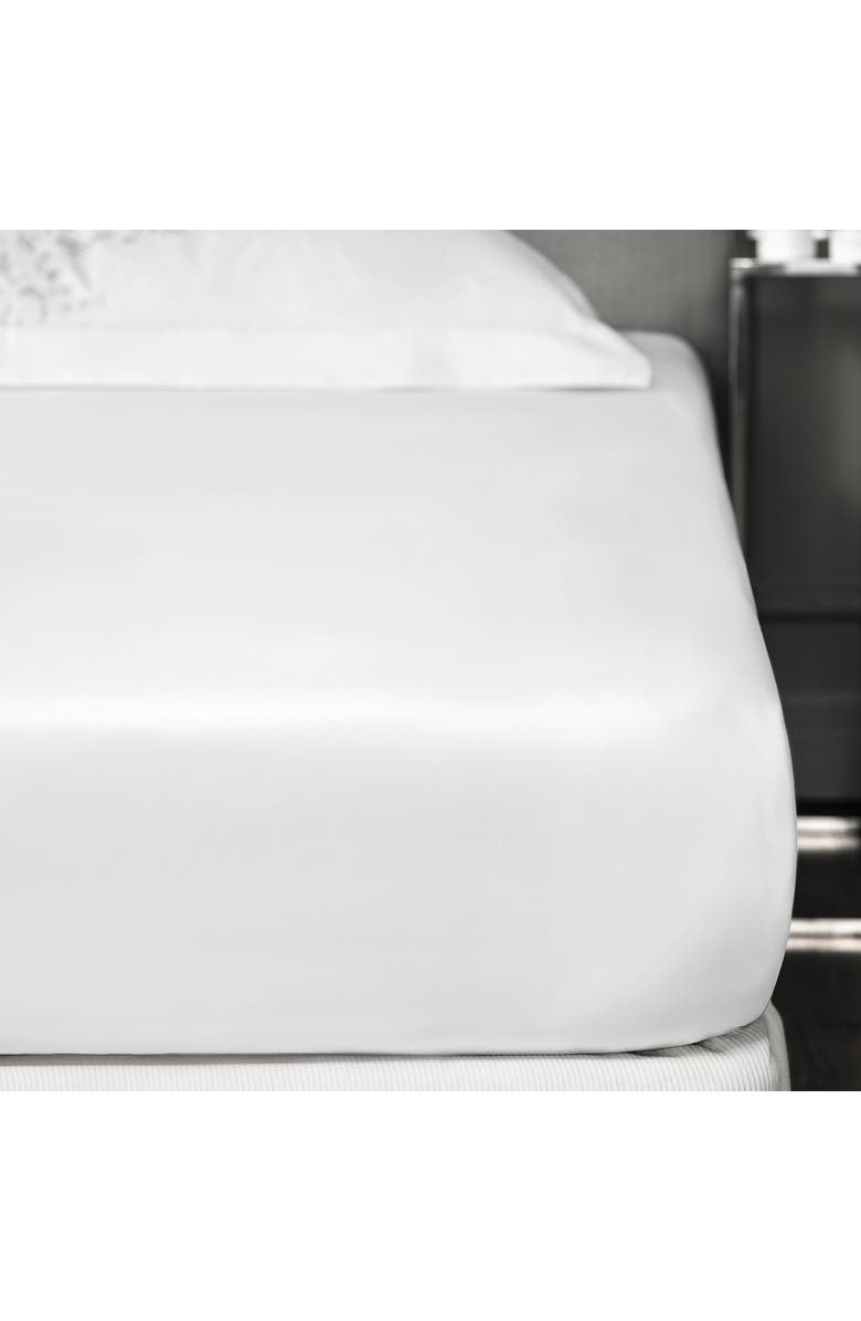 Togas Amaris flat sheet, Main, color, White