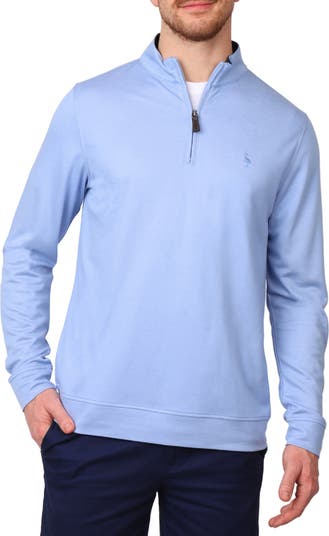 Modal Blend Quarter Zip Polo