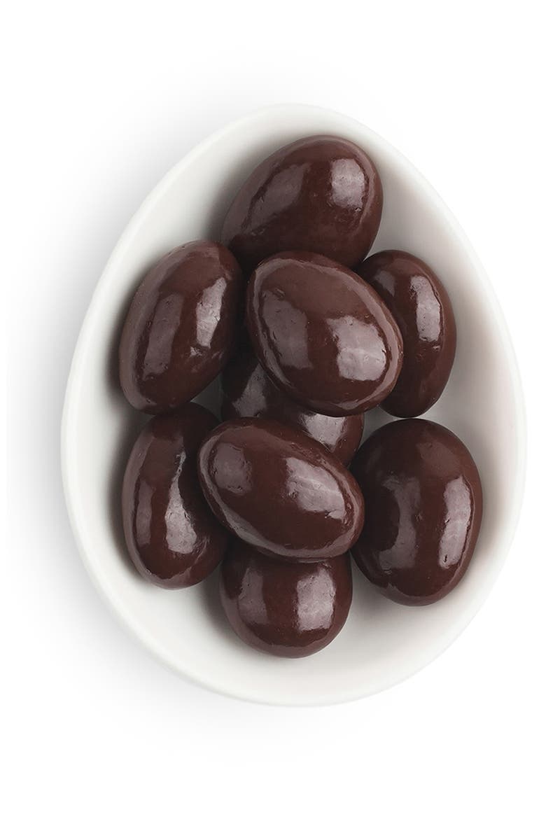 Set of 4 Dark Chocolate Toffee Almonds Candy Cubes, Alternate, color, NO COLOR