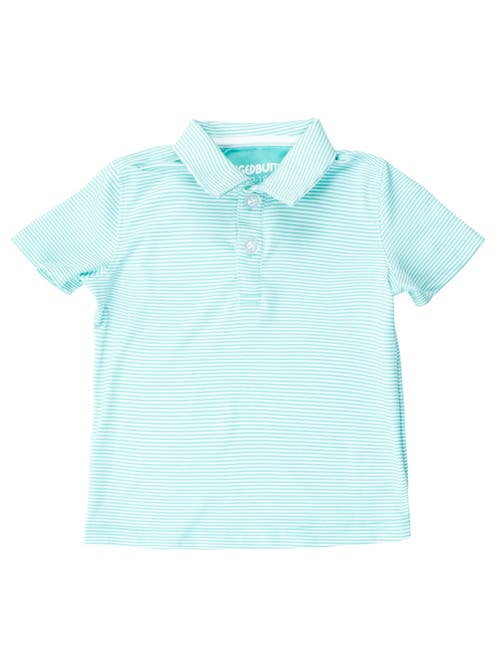 Rufflebutts Babies'  Boys Knit Short Sleeve Performance Polo