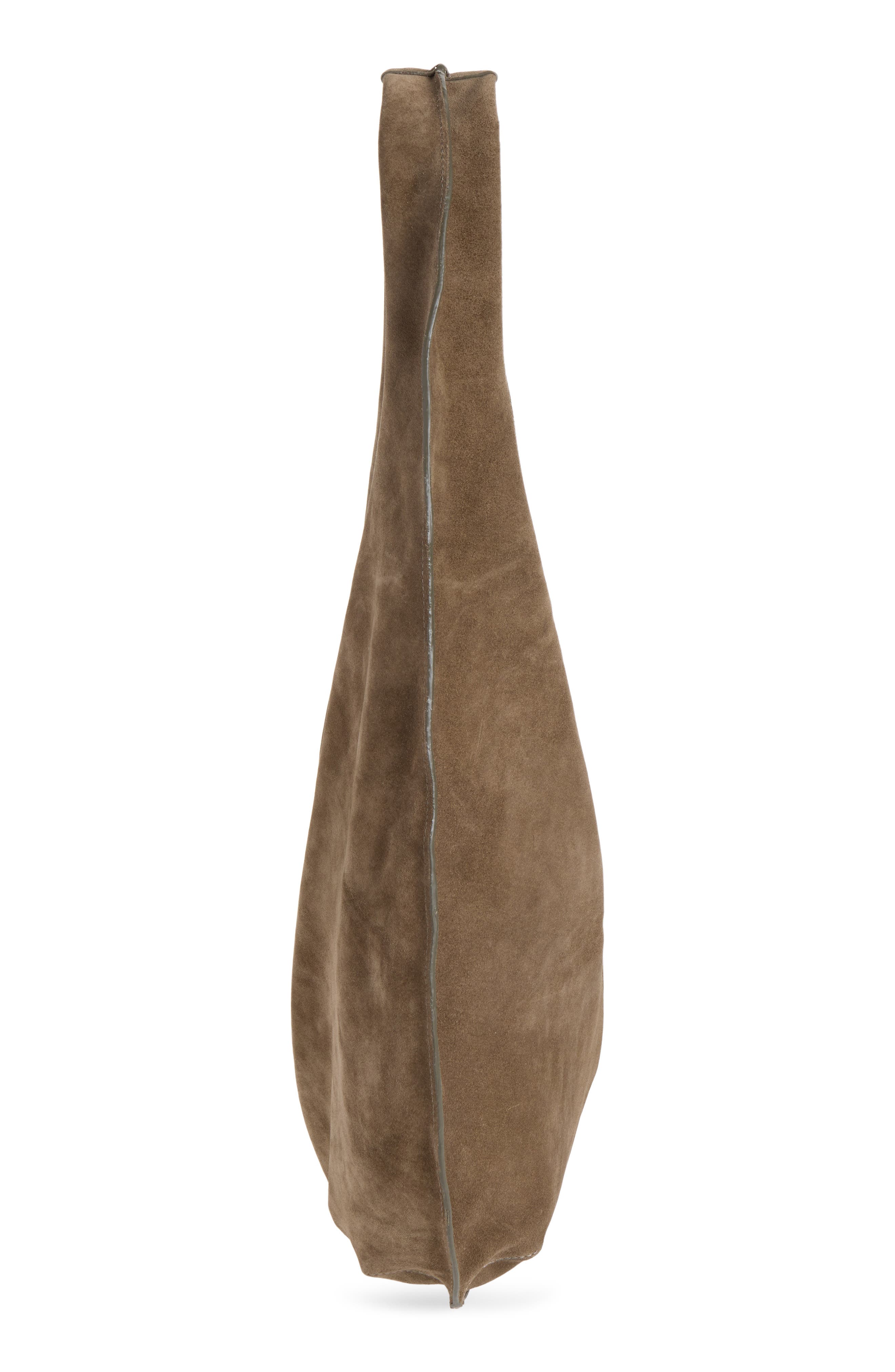 Bolsa Suede Top, Alternate, color, LIGHT/ PASTEL BROWN