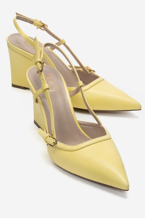 Celia Pointed Toe Wedge Pump