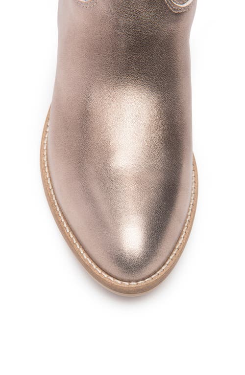 Nerogiardini Western Boot In Gold Western
