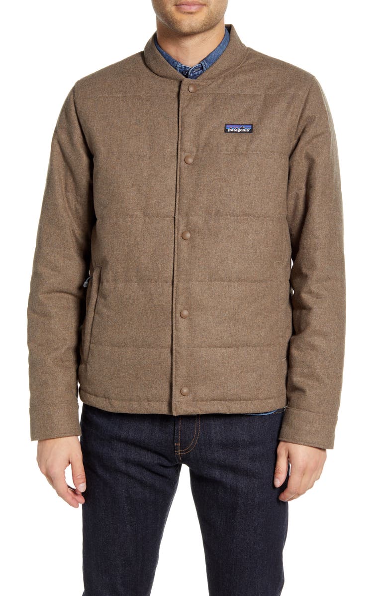 Patagonia Recycled Woolyester Bomber Jacket, Alternate, color, 