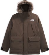 The North Face McMurdo Waterproof 600 Fill Power Hooded Down Parka with Faux Fur Trim