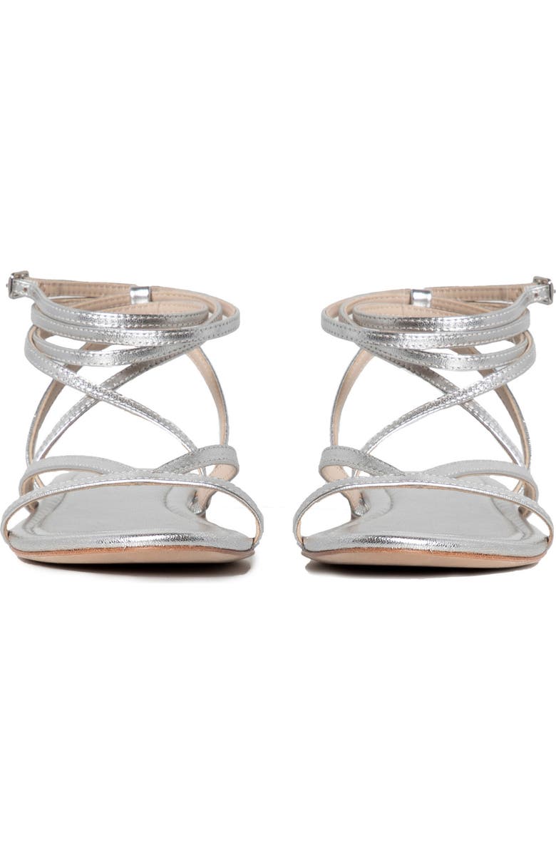 PAIGE Darcy Gladiator Sandal, Alternate, color, Silver