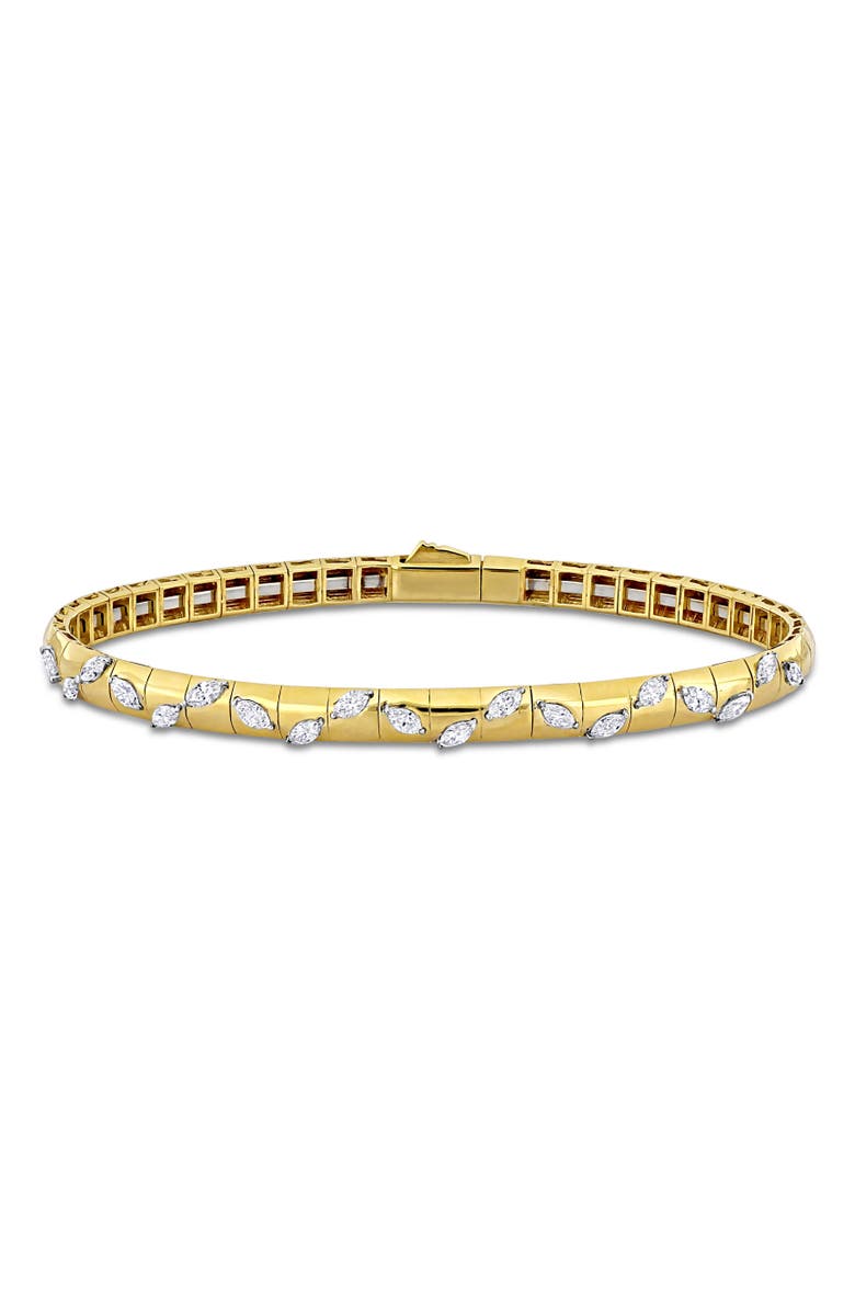 Julianna B. Diamond Bangle 14k Yellow Gold, Main, color, 14K Yellow Gold