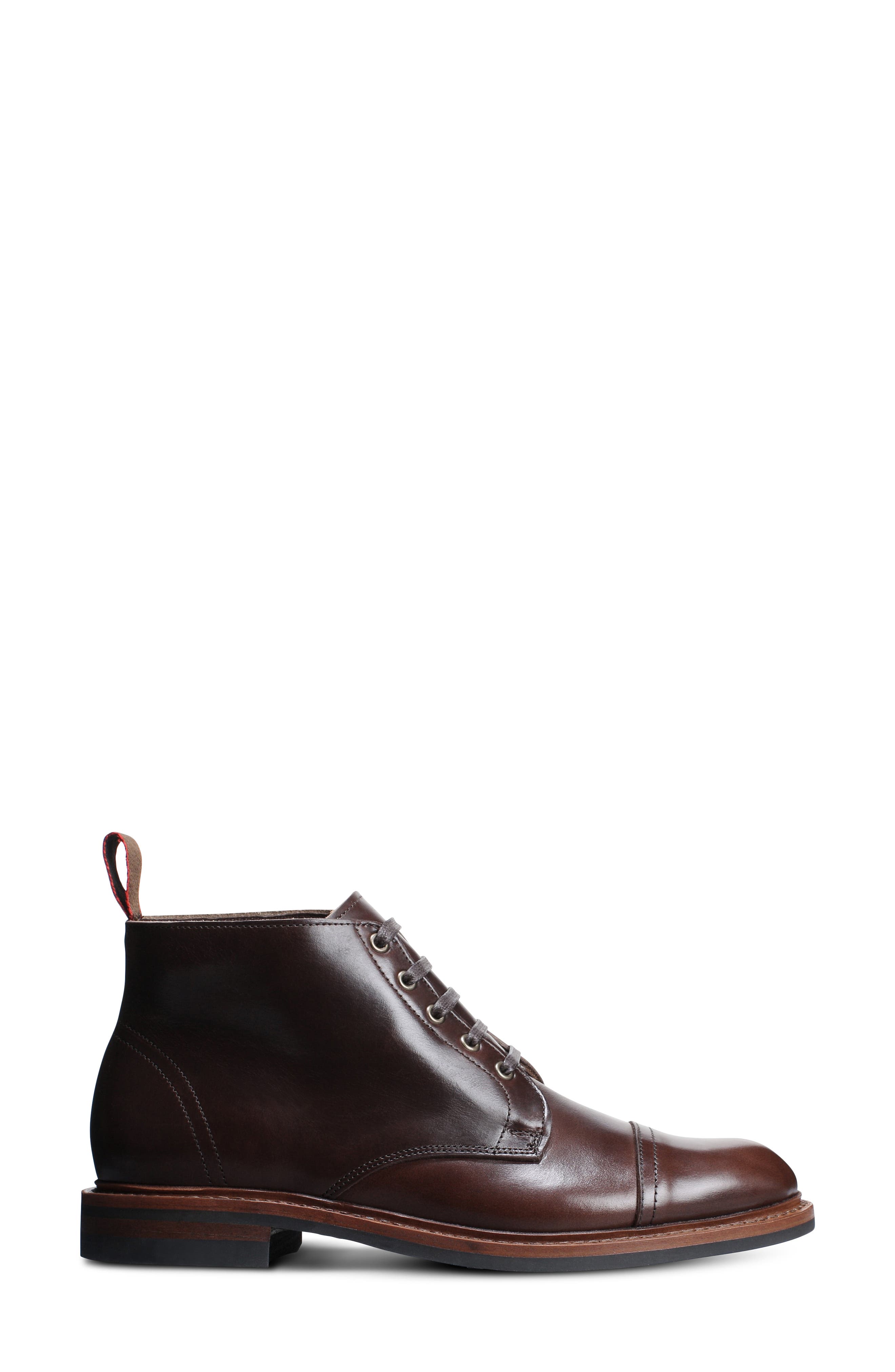 Allen Edmonds Patton Boot, Alternate, color, Brown Leather