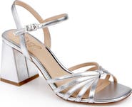 Jewel Badgley Mischka Patience Ankle Strap Sandal