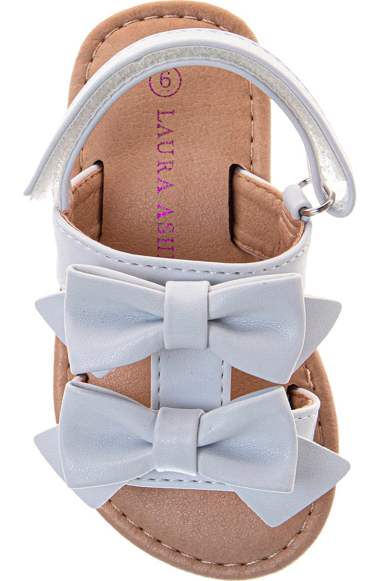 JOSMO Kids' Bow Sandal, Alternate, color, White