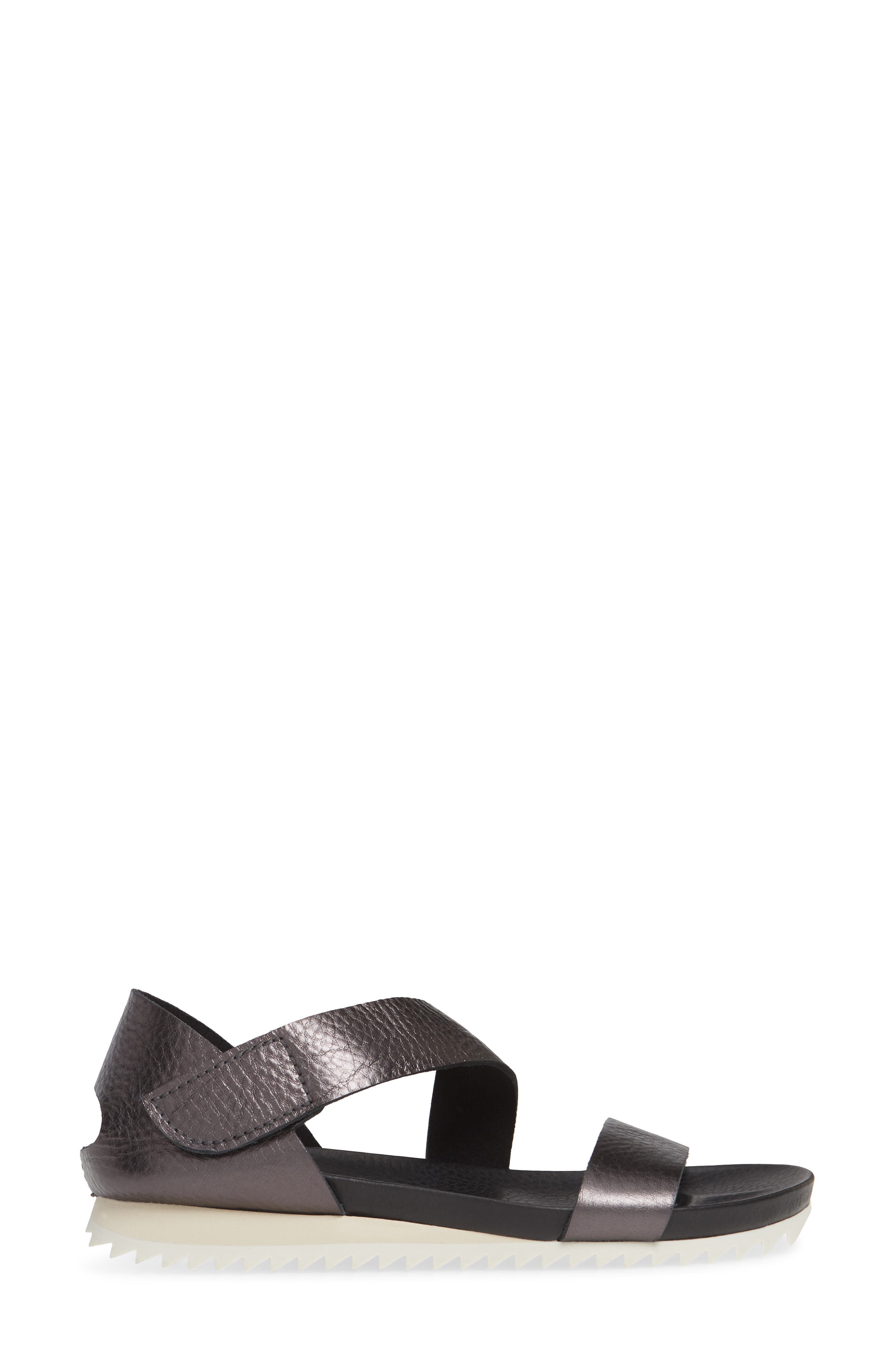 Jedda Strappy Wedge Sandal, Alternate, color, BLACK