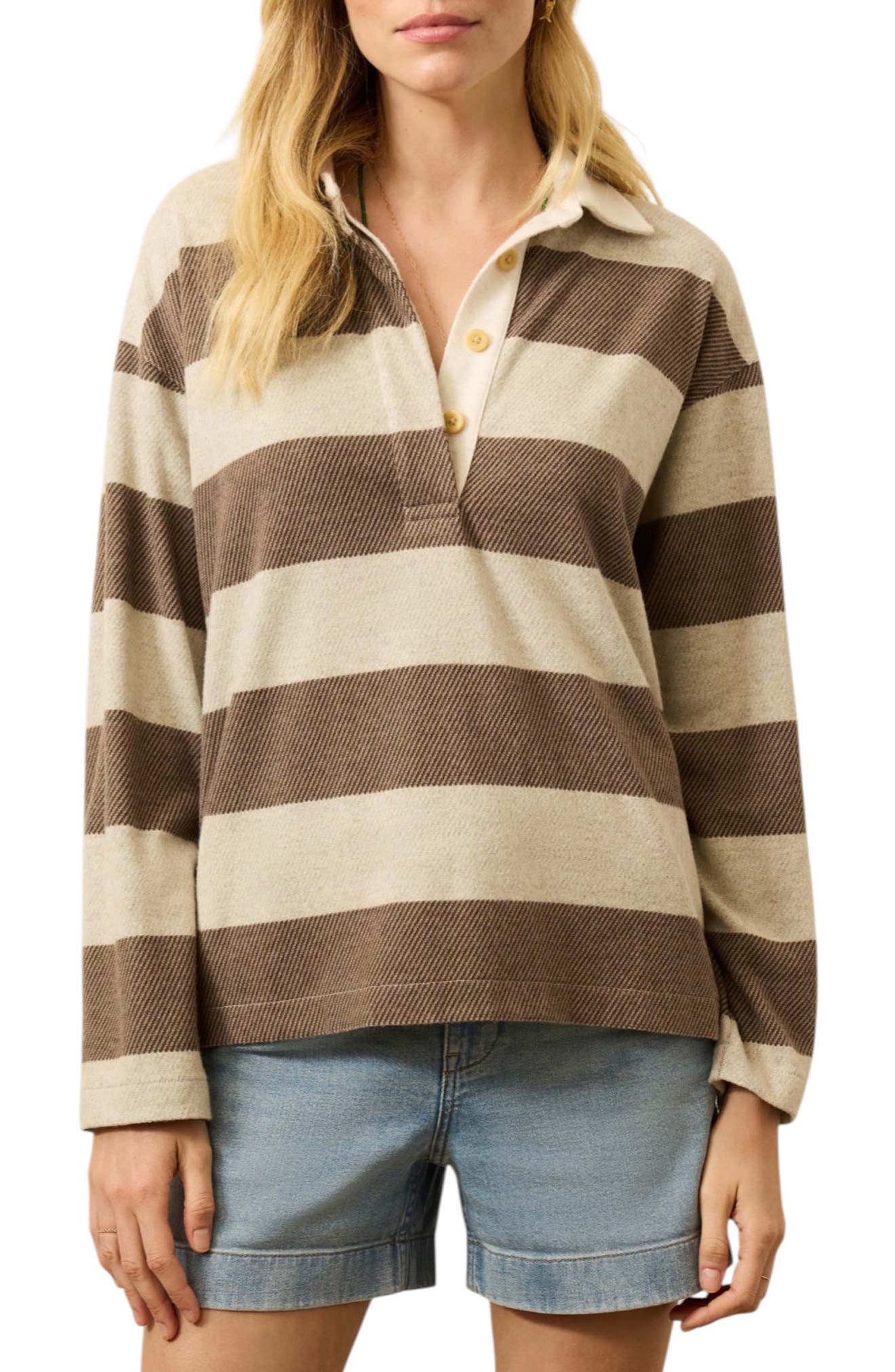 Legend Rugby Stripe Sweater