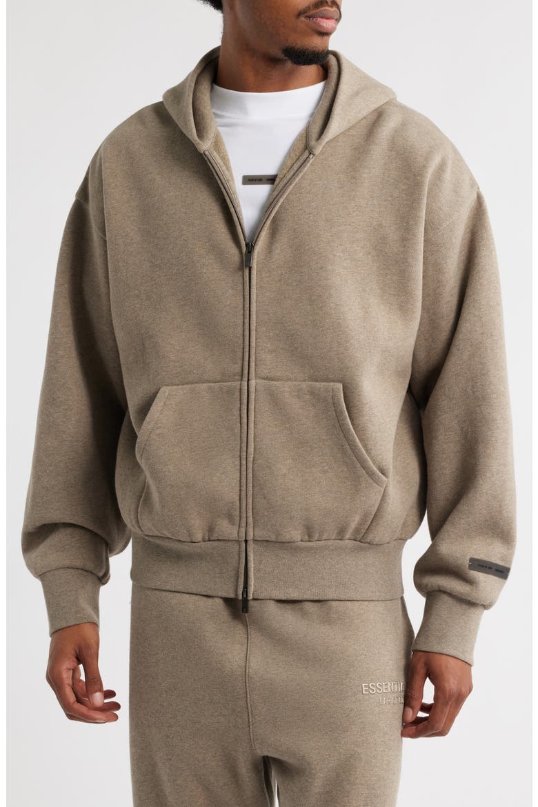 Classic Fit Fleece Zip Hoodie (Men) | Nordstrom