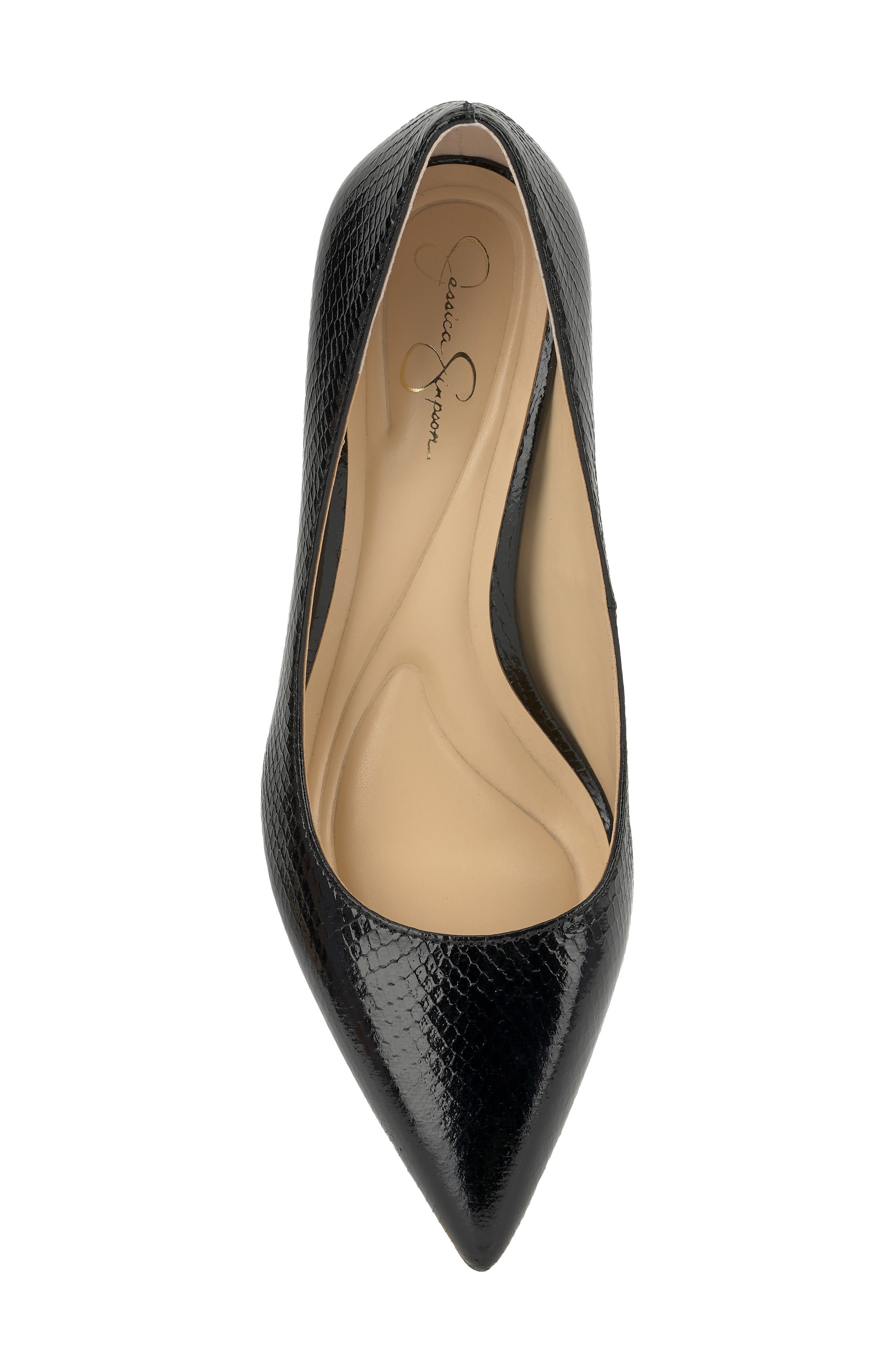 Voemi Pointed Toe Pump, Alternate, color, BLACK