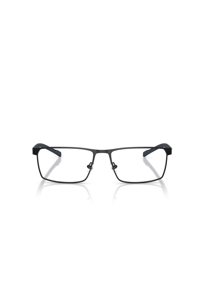 57mm Rectangle optical glasses, Alternate, color, Black