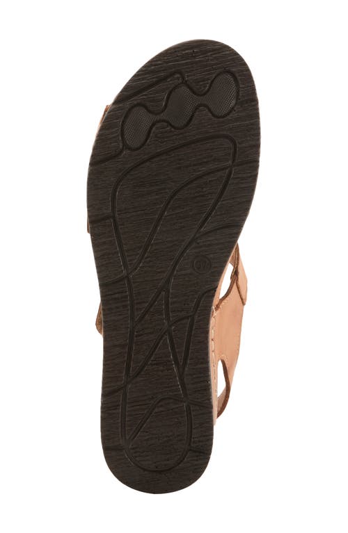 Spring Step Griggs Platform Sandal In Camel