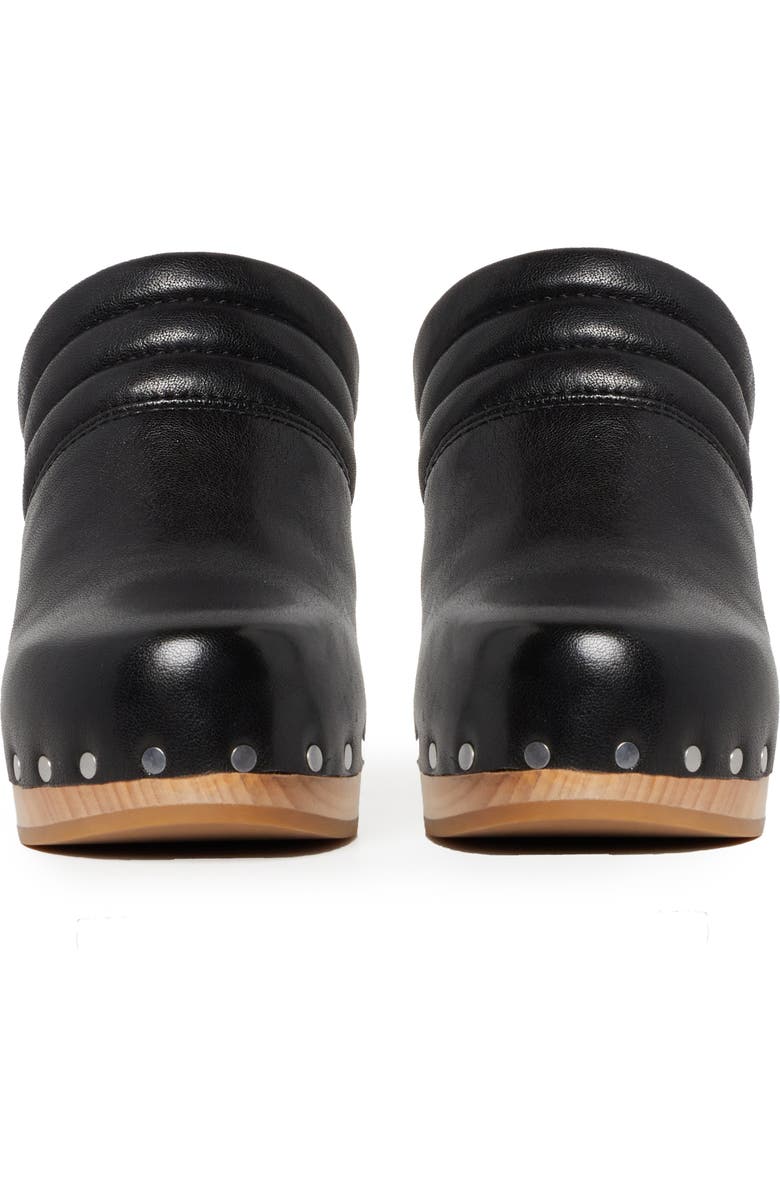 PAIGE Robbie Studded Clog, Alternate, color, Black