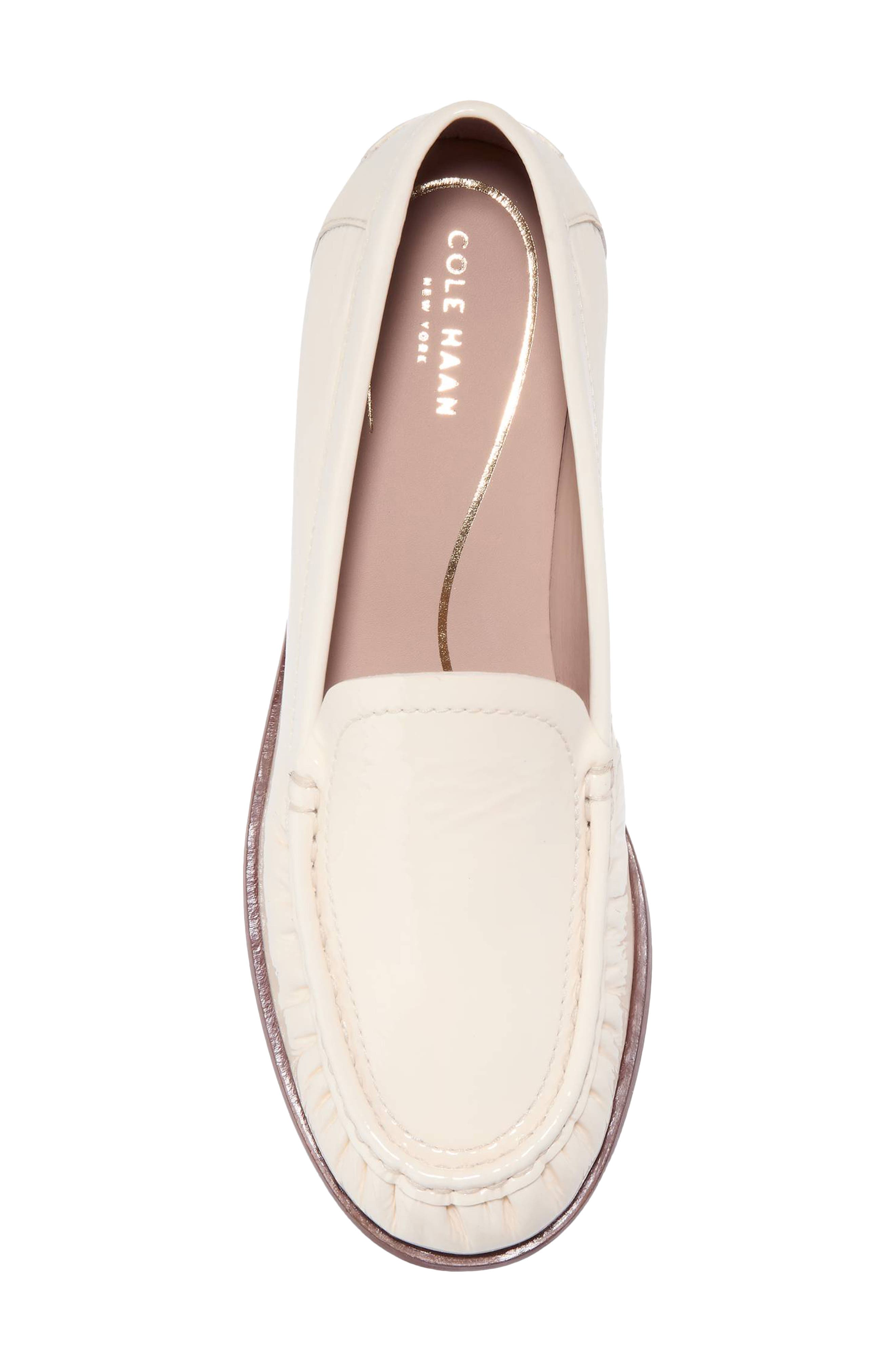 Dreya Venetian Loafer, Alternate, color, POWDER CRINKLE PATENT LEATHER