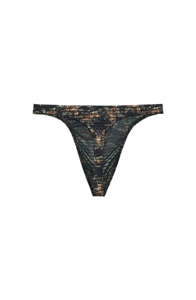 HOM Iraty Thong, Alternate, color, Khaki Print