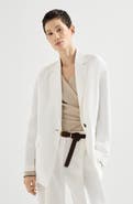 Brunello Cucinelli Fluid twill blazer
