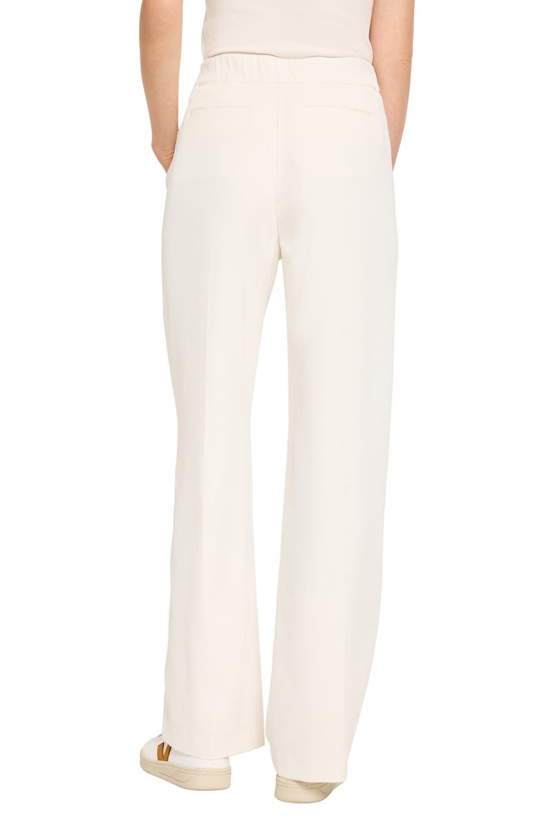 NIC+ZOE Cavalry Twill Wide Leg Pants, Main, color, Classic Cream