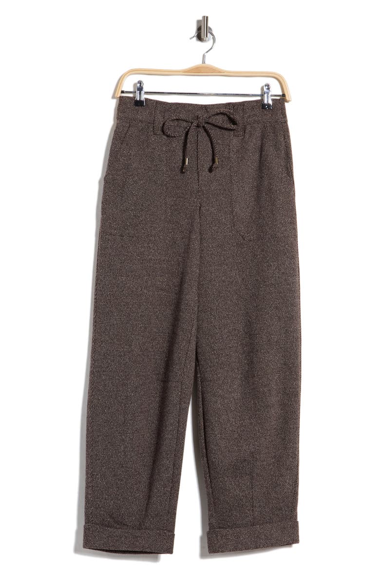 Barrel Glider Pants, Main, color, BROWN/ KHAKI