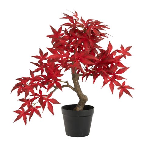 20-in Autumn Maple Artificial Bonsai Tree
