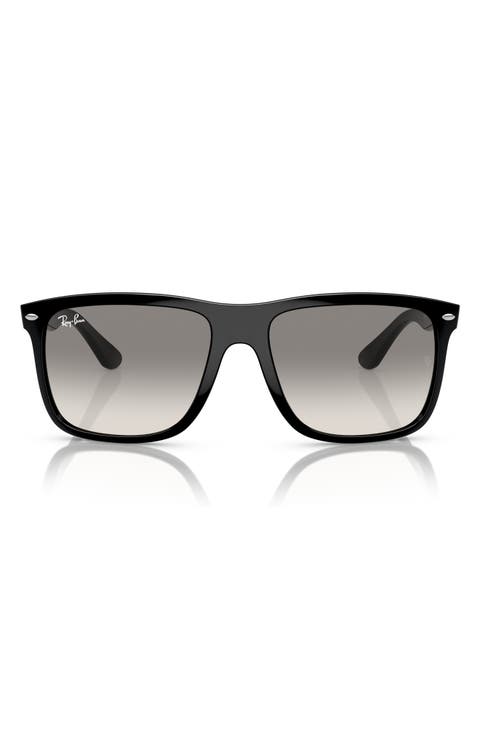 60mm Gradient Square Sunglasses