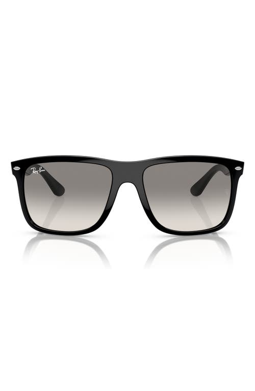 Ray Ban Ray-ban 60mm Gradient Square Sunglasses In Black