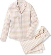 Petite Plume Gingham Cotton Pajamas