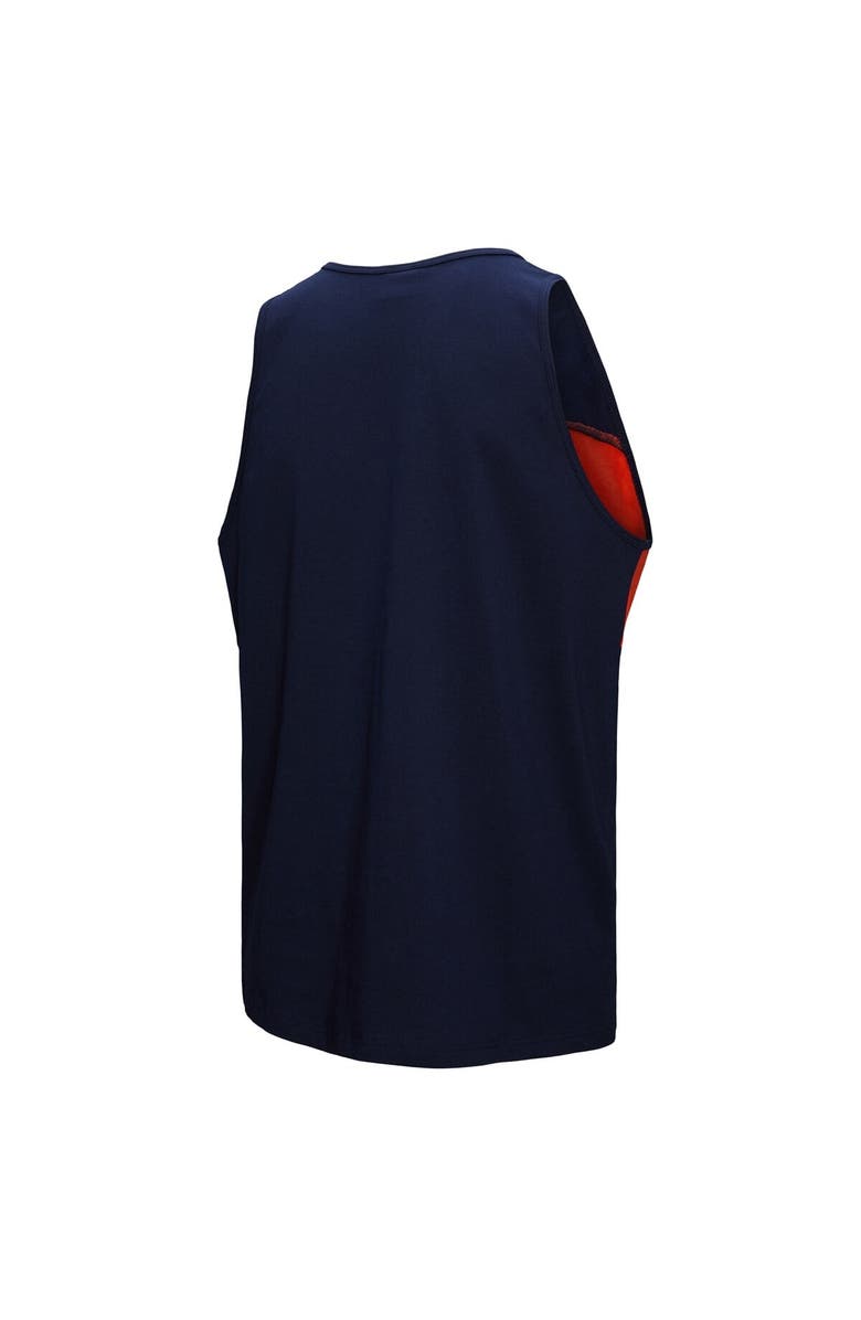 Mitchell & Ness Men's Mitchell & Ness Navy Chicago Bears Retro Colorblock Tank Top, Alternate, color, Navy