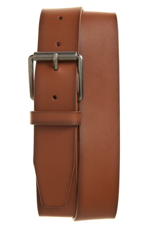 Mac Roller Buckle Leather Belt