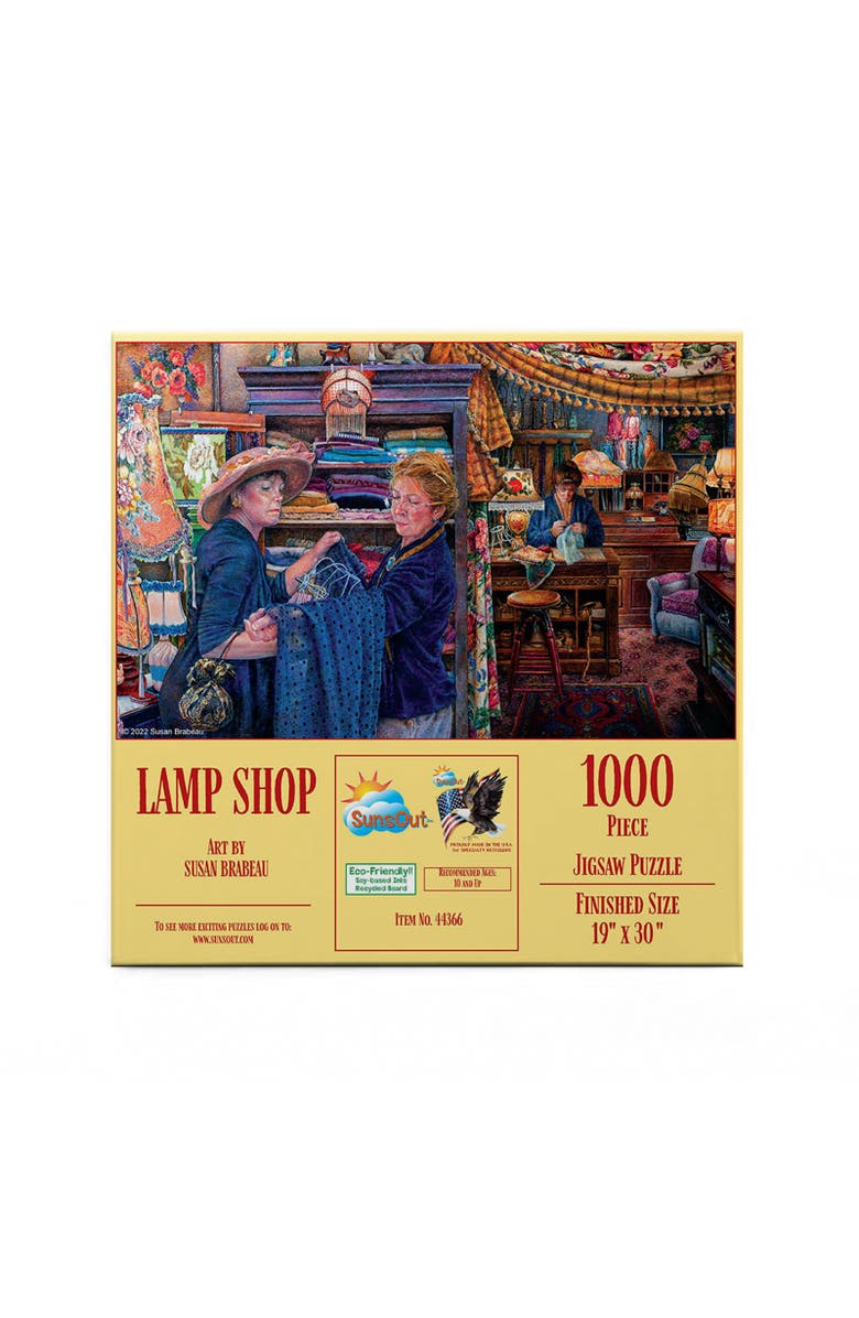 Sunsout Lamp Shop 1000 piece Jigsaw Puzzle for Adults, Alternate, color, Multicolor