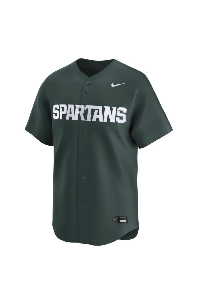 Nike Men's Nike Green Michigan State Spartans College Limited Baseball Jersey, Alternate, color, Green
