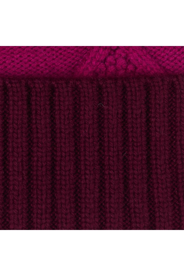 Modernist Block Beanie, Alternate, color, Dahlia