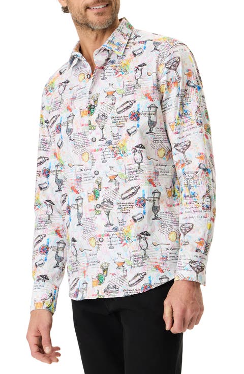 Sauced Printed Knit Shirt
