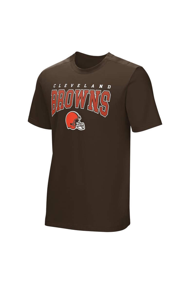 Men's  Brown Cleveland Browns Home Team Adaptive T-Shirt, Alternate, color, Brown