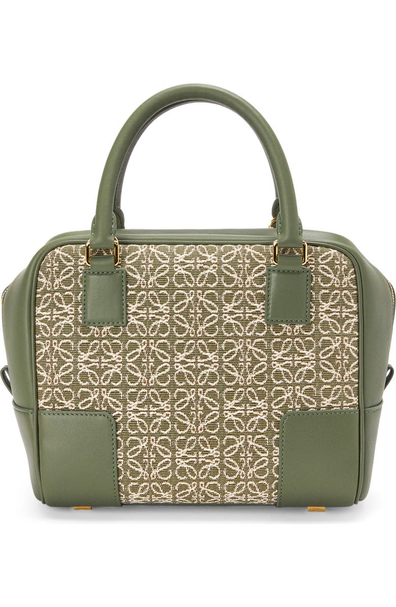 Loewe Amazona 19 Square Logo Canvas & Leather Satchel, Alternate, color,